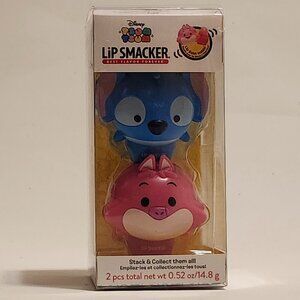 DISNEY TSUM TSUM LIP SMACKER CHESIRE CAT Stitch BNIP